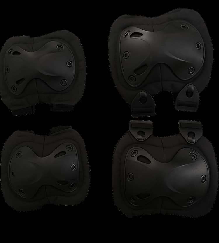 High-performance Tactical Pads by Hard Shell offering joint protection in rugged field conditions.