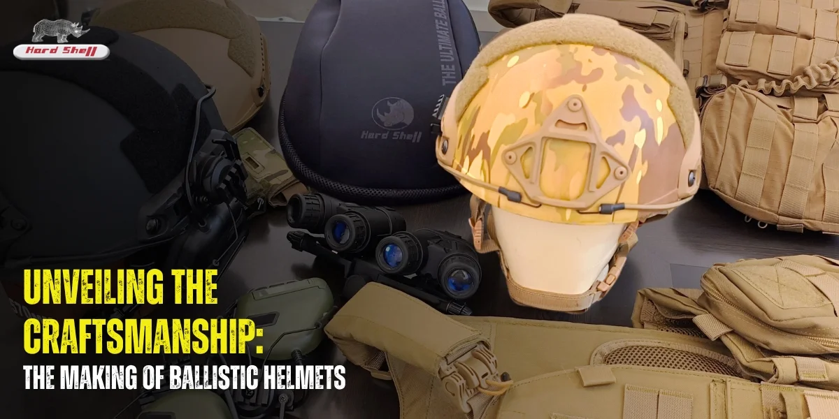 Making of Ballistic Helmet